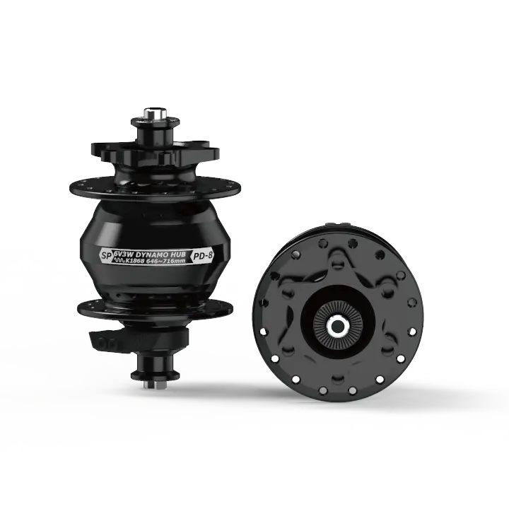Buje de Dinamo Shutter Precision PD-8 Hub Dynamo 32H 6-Bolt QR