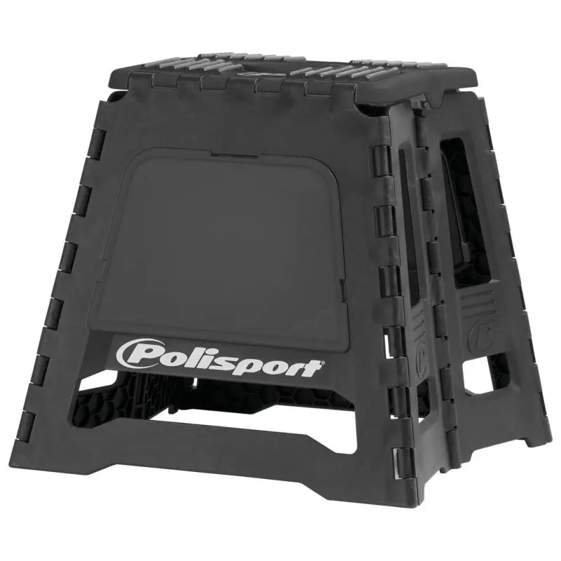 CABALLETE PLEGABLE POLISPORT NEGRO