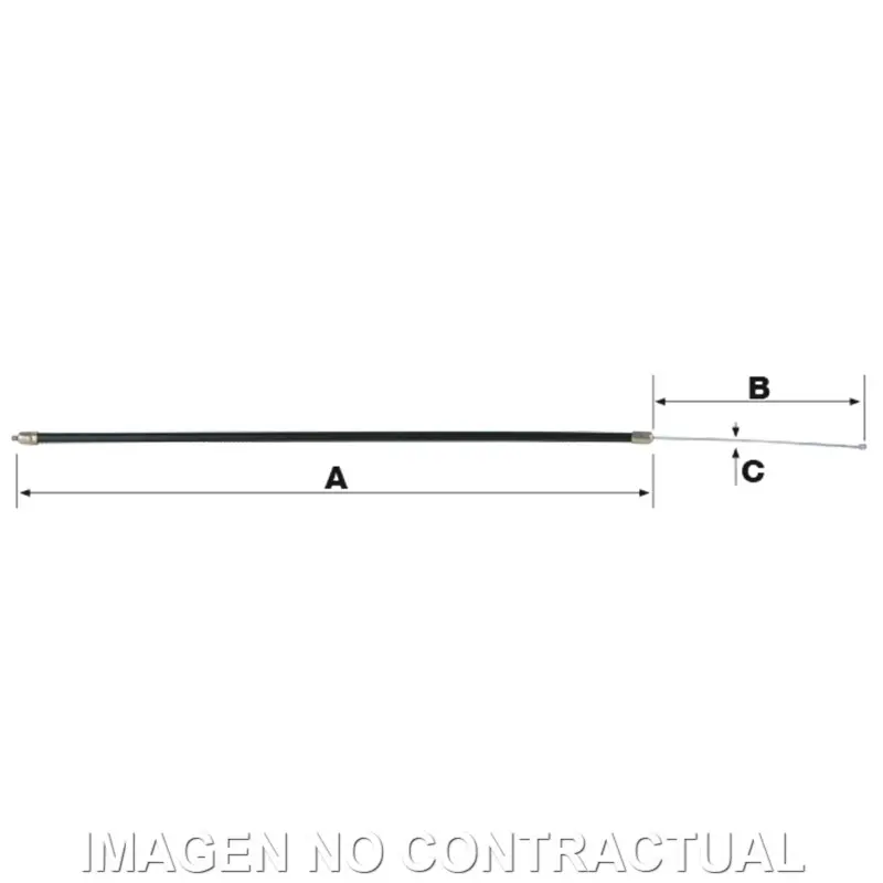 CABLE GAS MALOSSI VESPA