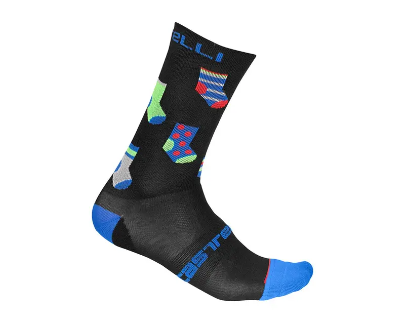 Calcetin Castelli Pazzo 18 Ng
