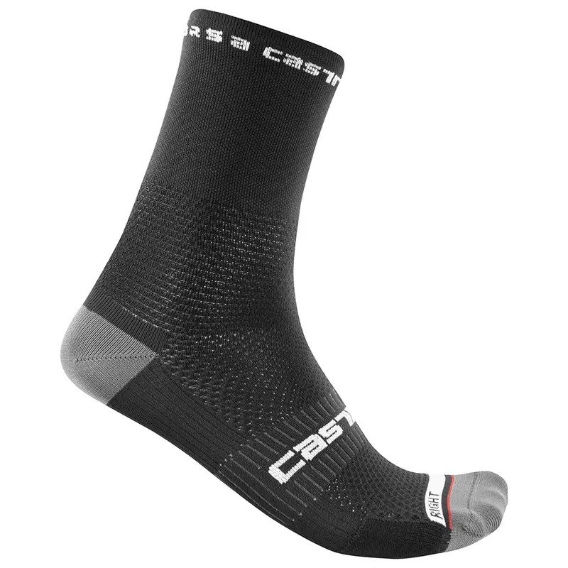 Calcetines Castelli Rosso Corsa Pro 15cm