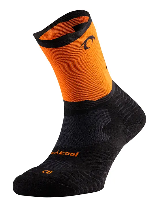 Calcetines Lurbel Rise Five Naranja
