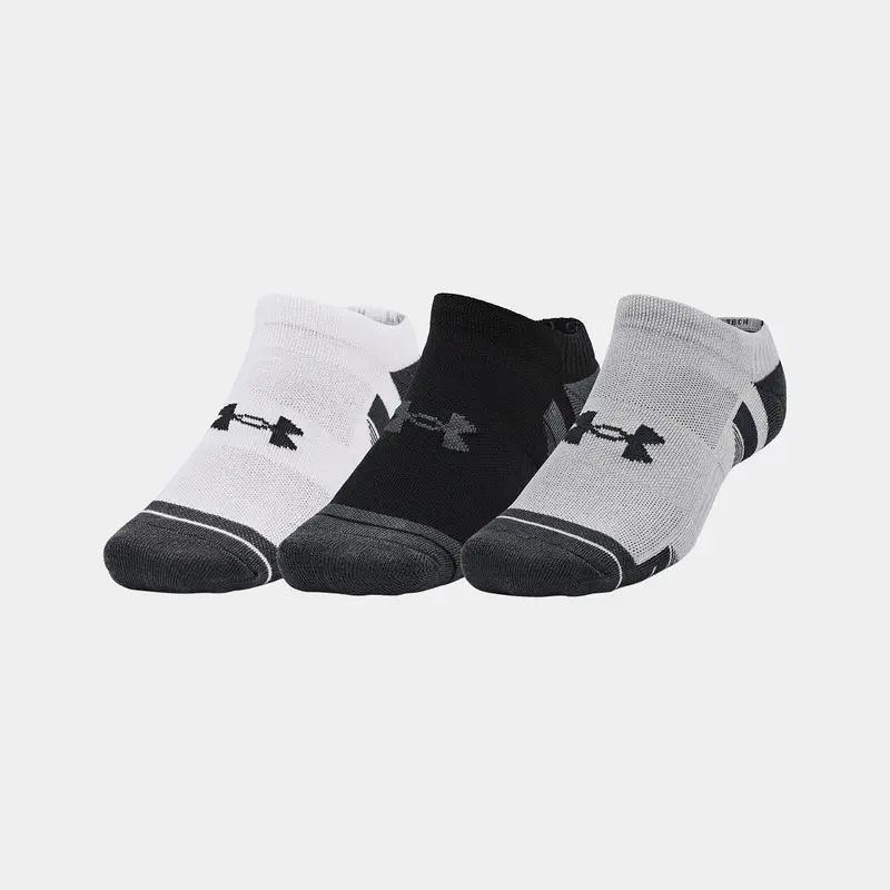 Calcetines Ua Performance Tech No Show Unisex (pack De 3)