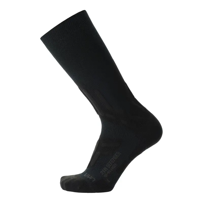 Calcetines UYN Man 2in Defender High Negro - Calcetines Técnicos de Alto Rendimiento