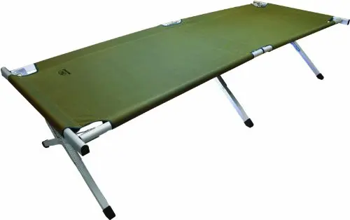Cama de Campamento Plegable Highlander en Verde