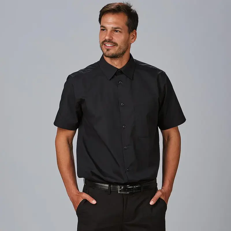 CAMISA HOMBRE M/C POP. "RED LINE"