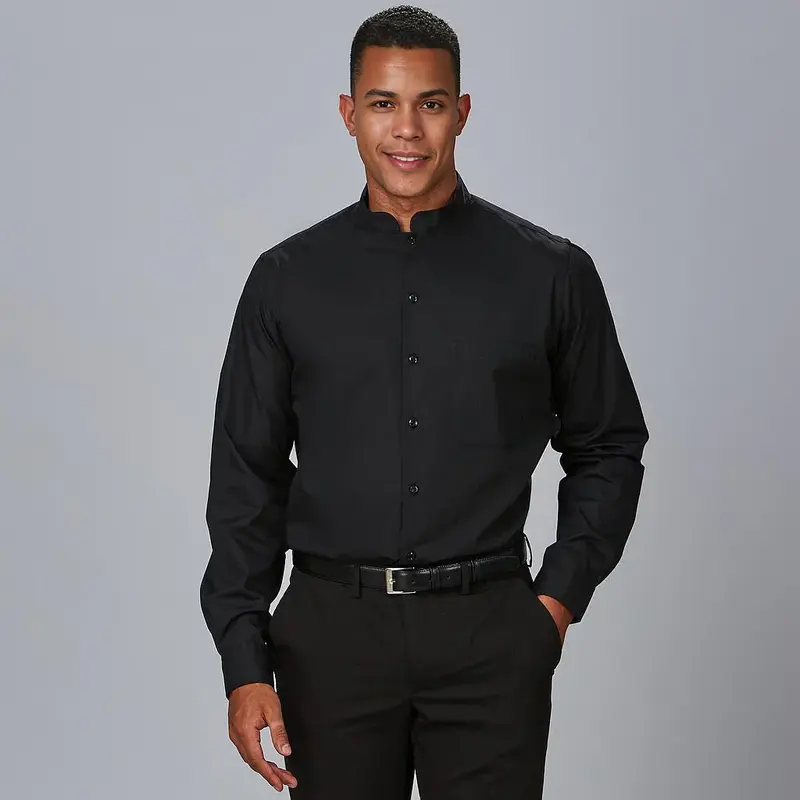 CAMISA HOMBRE M/L C/MAO POP. "RED LINE"