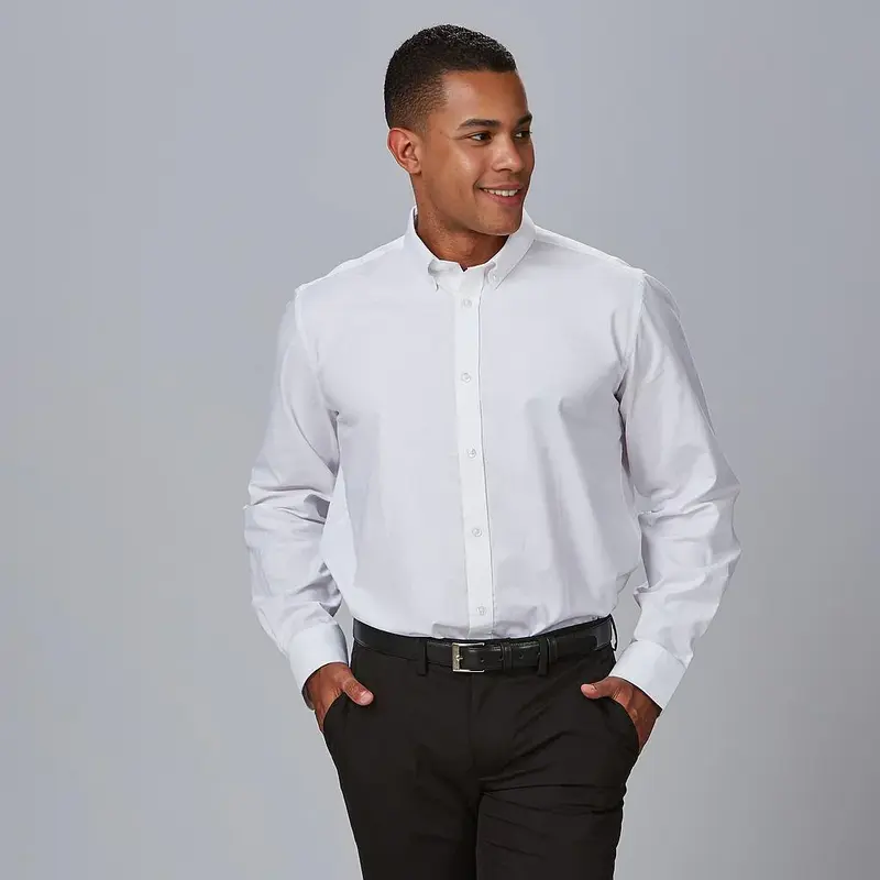 CAMISA HOMBRE M/L OXFORD "RED LINE"