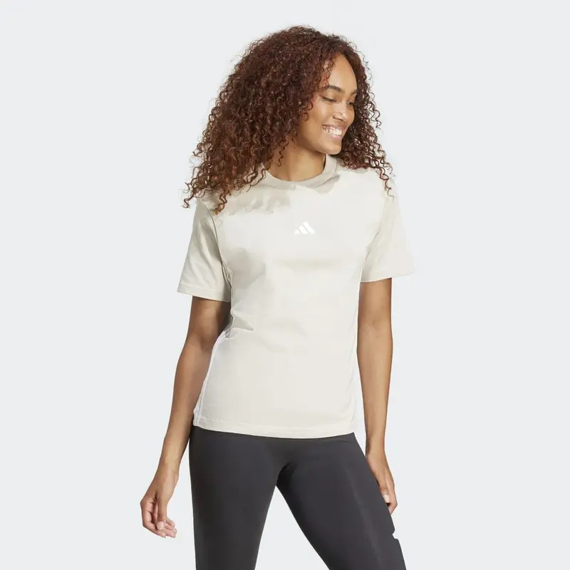 Camiseta Casual adidas Mujer W 3s Sj T