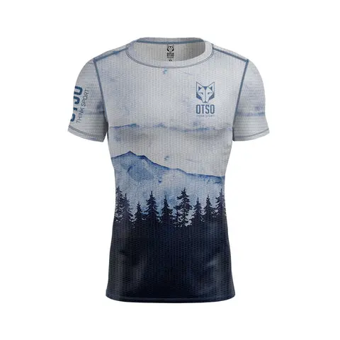 Camiseta manga corta hombre - Blue Forest