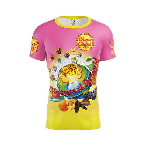 Camiseta manga corta hombre - Chupa Chups Flavours World