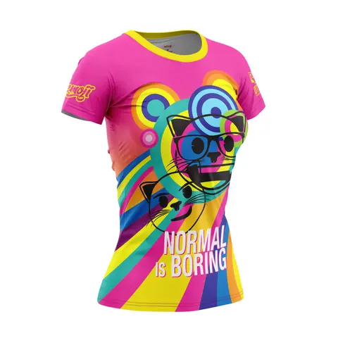 Camiseta manga corta mujer - Emoji Normal is Boring