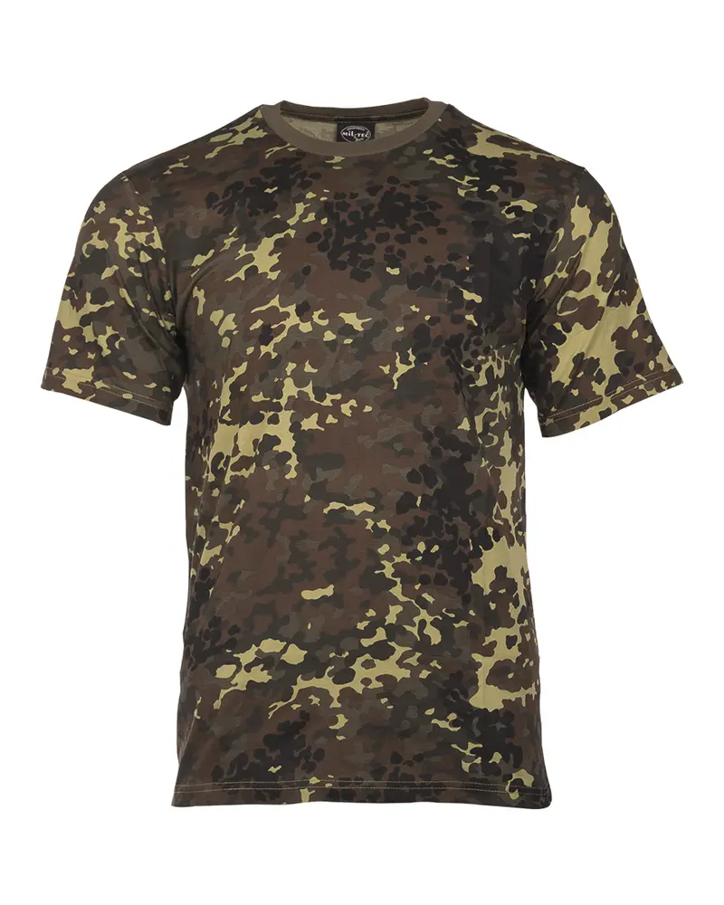 Camiseta Mil-Tec TARN BW Fleck - Camuflaje Militar Alemán Auténtico