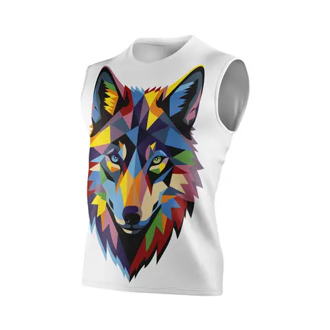 Camiseta sin mangas hombre - Be a Wolf
