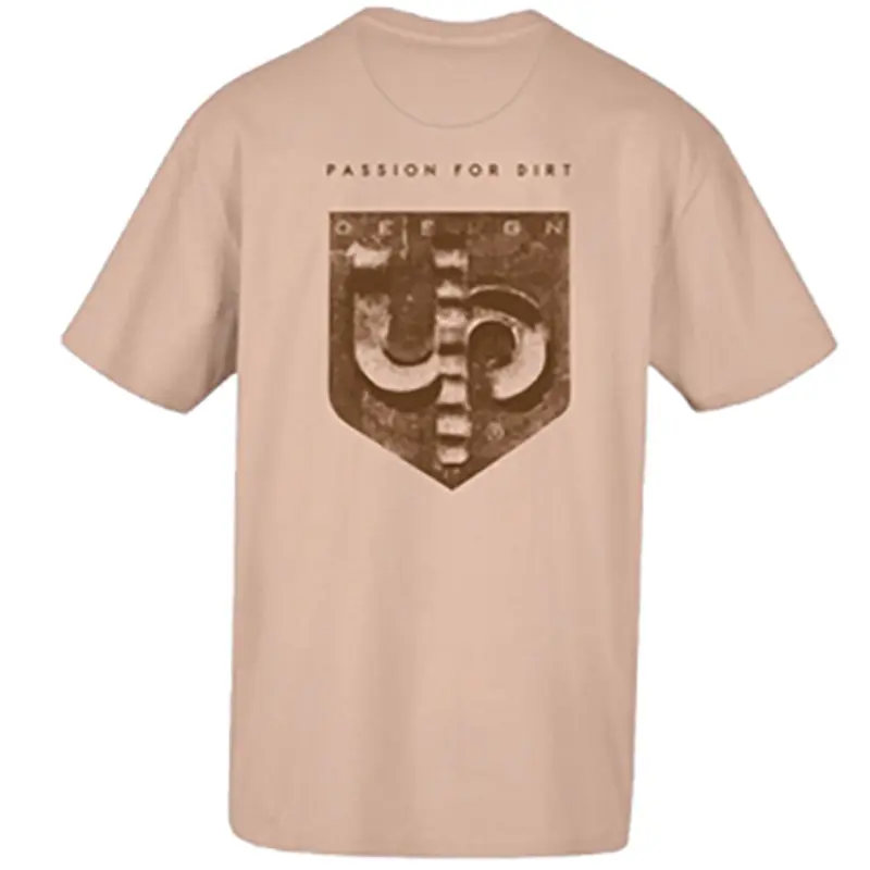 CAMISETA UP DESIGN TRACK BEIGE