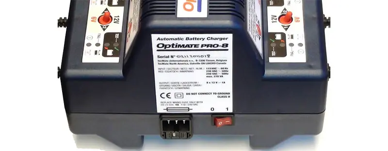 CARGADOR BATERIAS OPTIMATE PRO-8 TS-44VDE