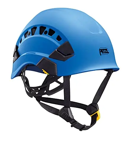 Casco Petzl Vertex Universal con Doble Mentonera y Ventilación, Azul