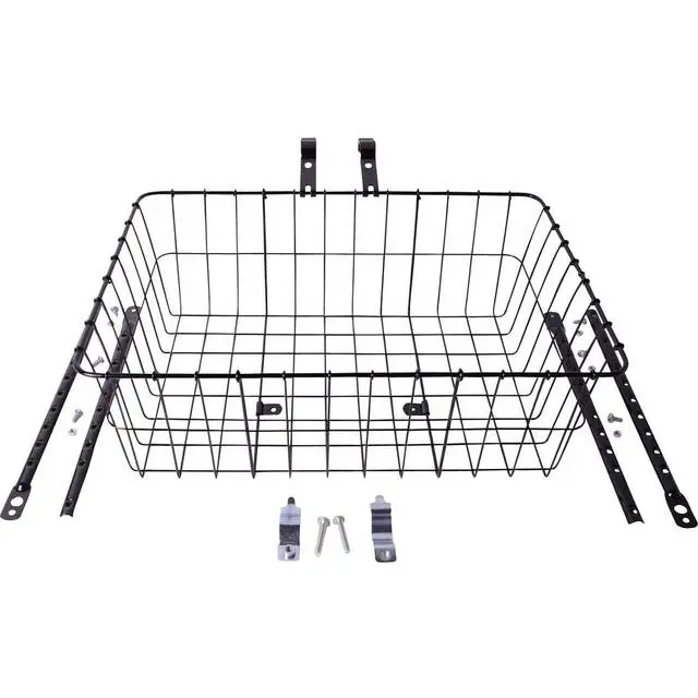 Cesta Delantera Wald L 1392 Basket Negra