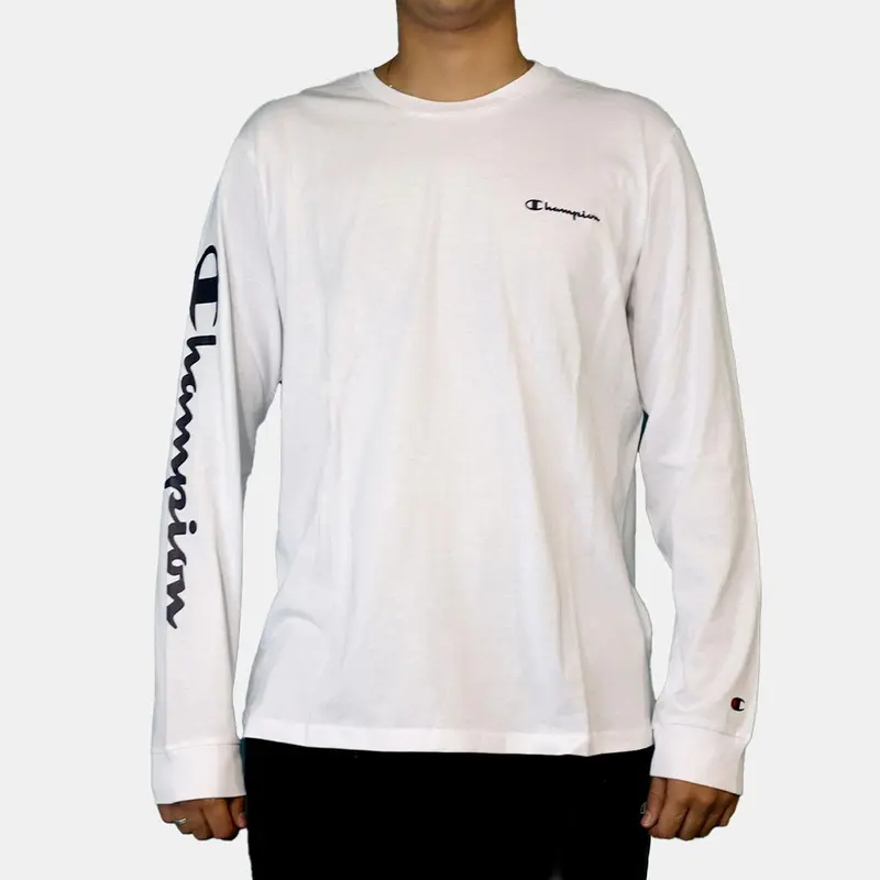 Champion Crewneck Long Sleeve T-Shirt