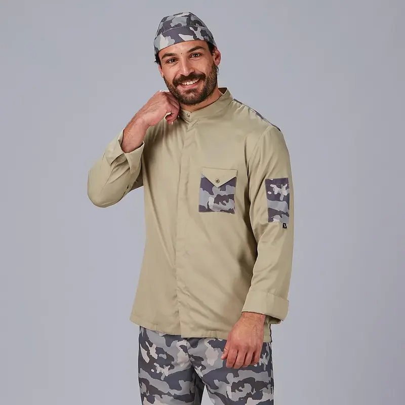 CHAQUETA COCINA UNISEX COMBI CANALE TACTICO