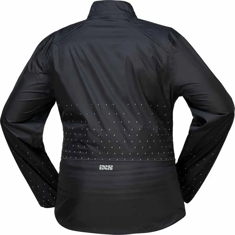 CHAQUETA DE LLUVIA MUJER IXS NEGRA LIGNY