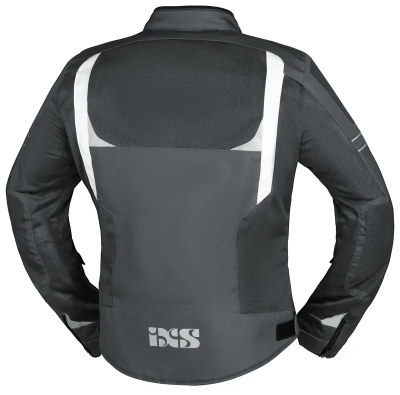 CHAQUETA IXS TRIGONIS GRIS OSCURO/GRIS/BLANCO
