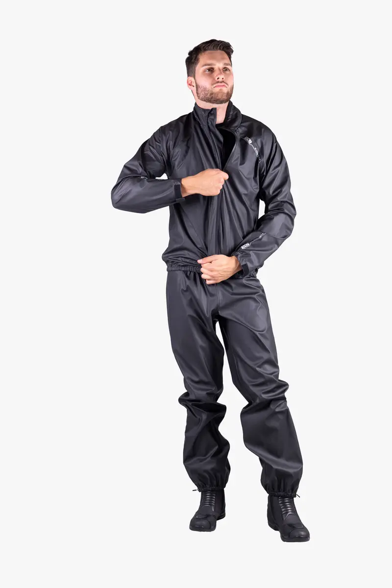 CHAQUETA LLUVIA IXS SAINT NEGRA