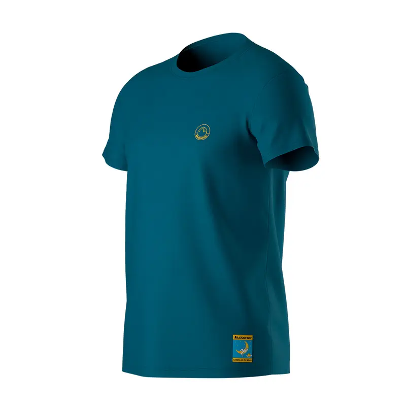 Climbing on the Moon Hombre Camiseta Escalada La Sportiva
