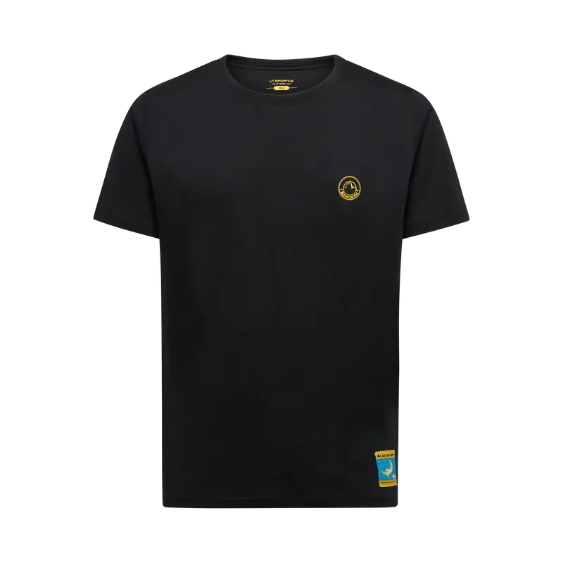 Climbing on the Moon T-Shirt Hombre Camiseta Escalada La Sportiva