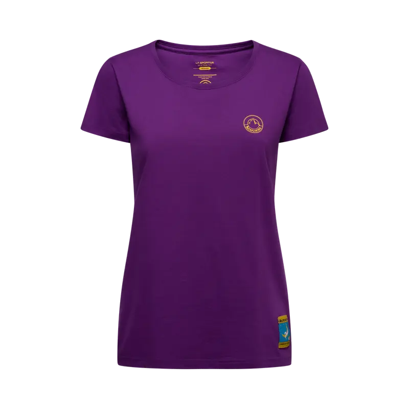 Climbing on the Moon T-Shirt Mujer Camiseta Escalada La Sportiva