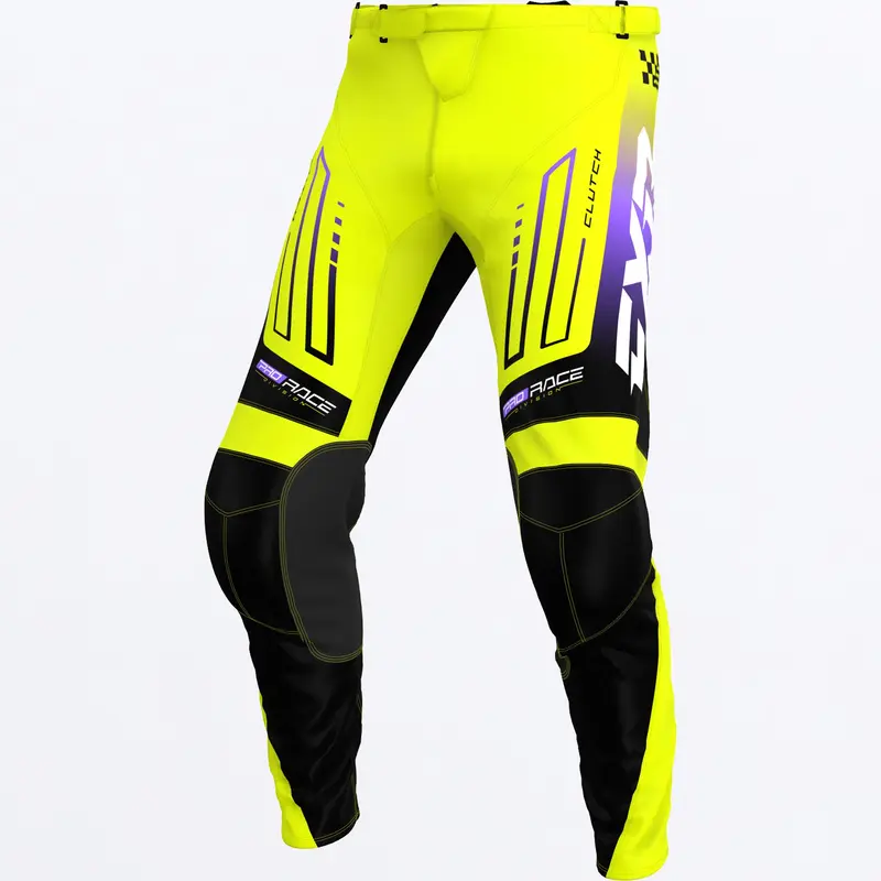 CLUTCH MX PANT  26-HIVIS/BLACK/PURPLE