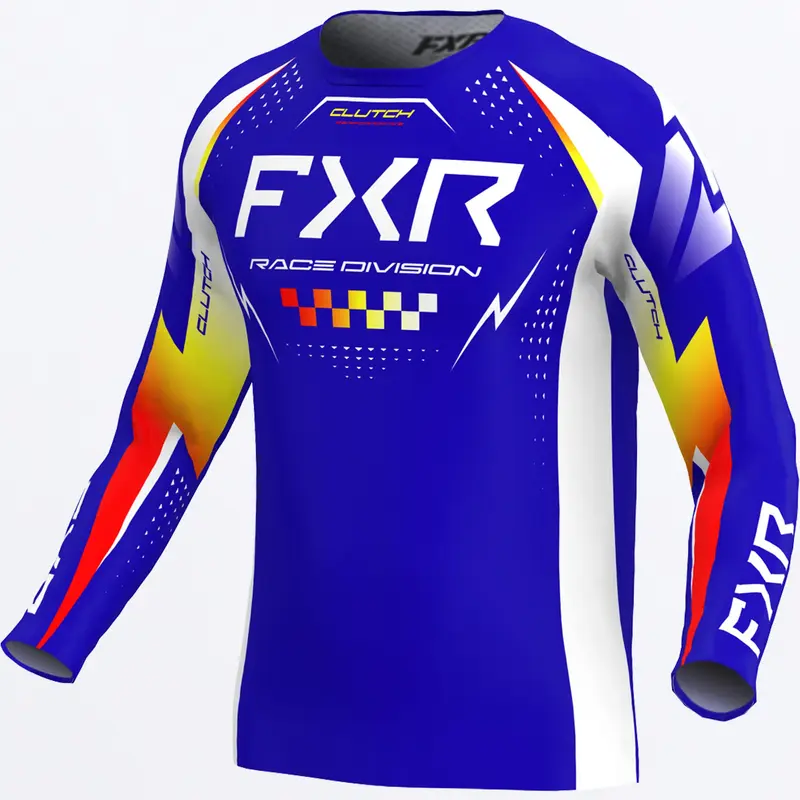 CLUTCH PRO MX JERSEY 26-ROYAL/YELLOW/RED