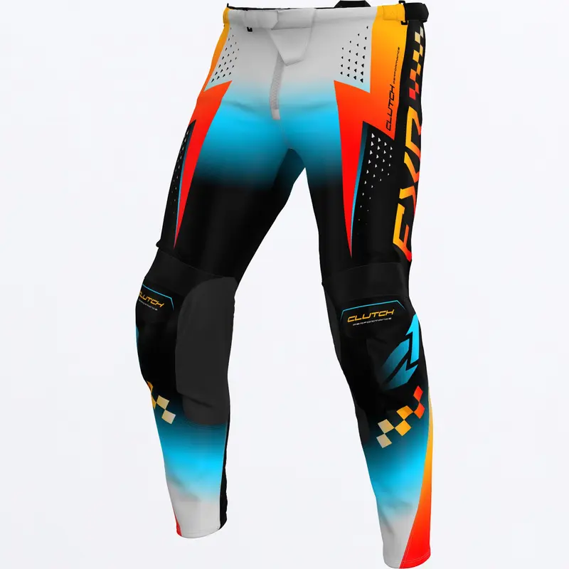 CLUTCH PRO MX PANT  26-GREY/SKY/ORANGE