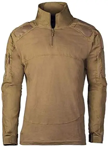 Combat Shirt Chimera Dark Coyote Mil-Tec - Camisa Táctica Militar Resistente