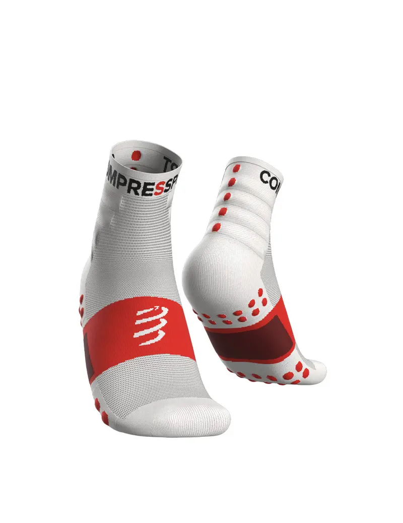 Compressport calcetines Training 2-pack Blanco