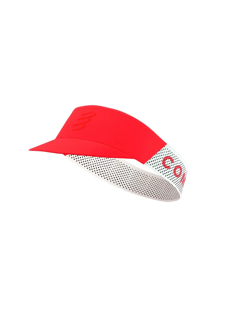 Compressport visera Pro Racing Rojo