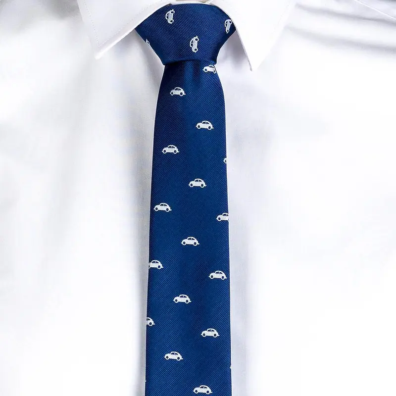 CORBATA SIN NUDO DE PALA ESTRECHA