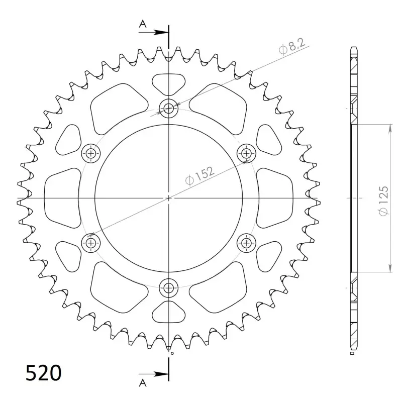 CORONA SUPERSPROX ALUMINIUM RED 48D