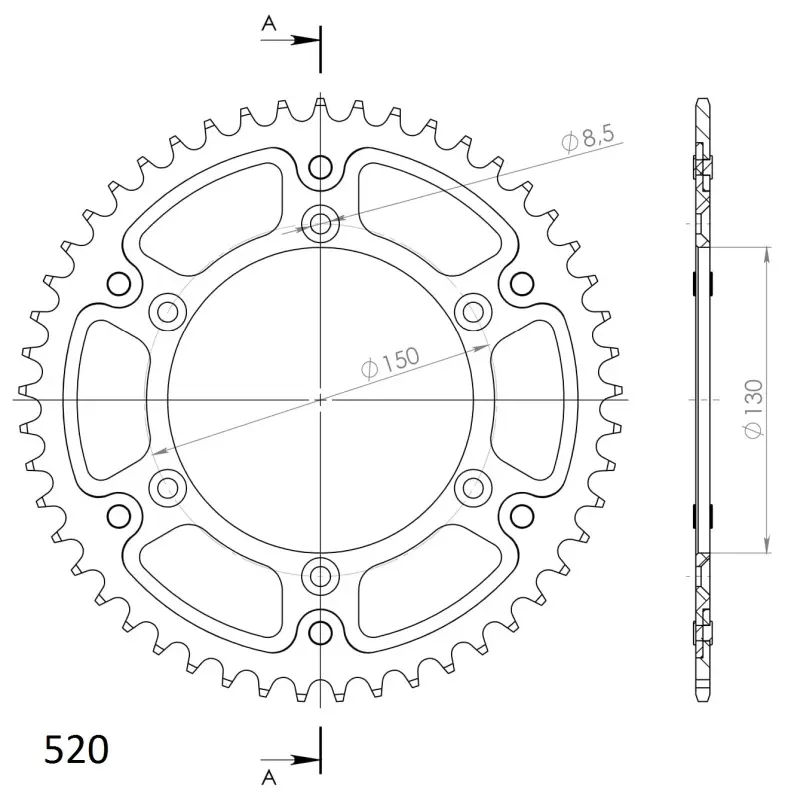 CORONA SUPERSPROX STEALTH AZUL 48D