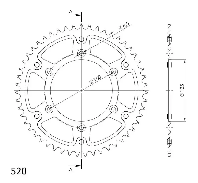 CORONA SUPERSPROX STEALTH AZUL 520X52