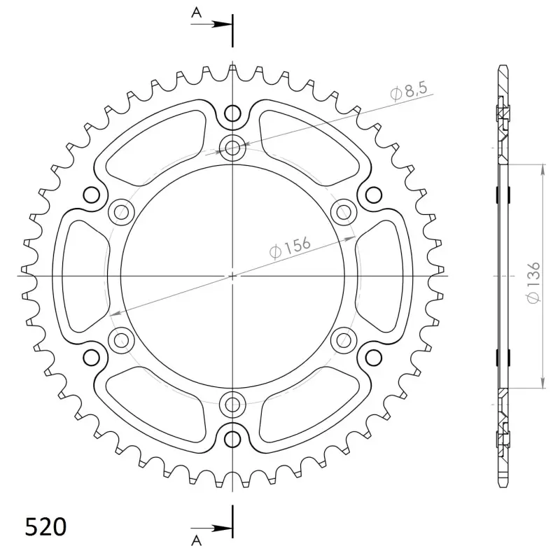 CORONA SUPERSPROX STEALTH RED 49D