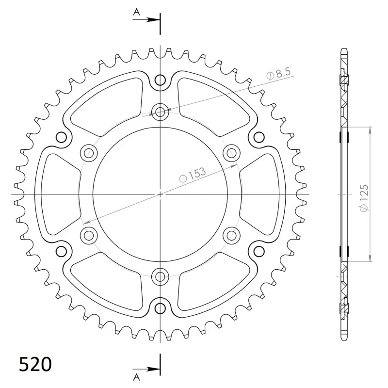 CORONA SUPERSPROX STEALTH RED 51 D