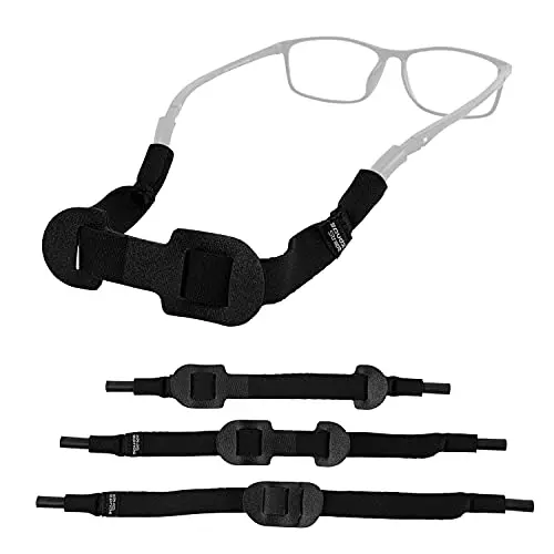 CORREA GAFAS REGULABLE NEGRA