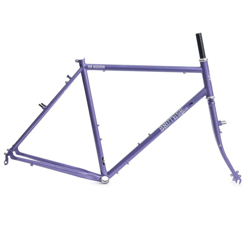 Cuadro Brother Mr. Wooden - Lilac Metallic