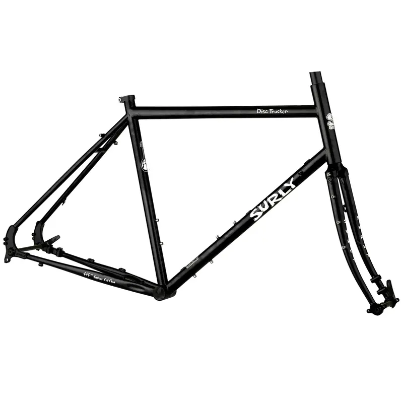 Cuadro Surly Disc Trucker 26" Frameset - Hi-Viz Black
