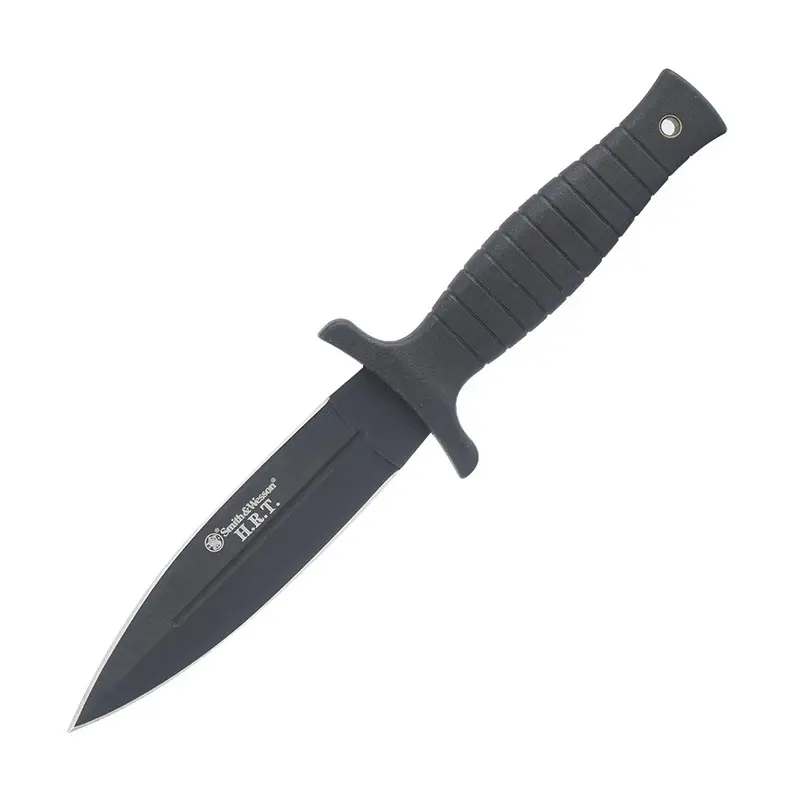 Cuchillo de Supervivencia Smith & Wesson H.R.T Boot SWHRT9B con Funda de Cuero