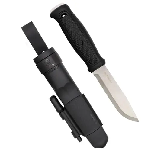 Cuchillo Morakniv Garberg con Kit de Supervivencia - Hoja Acero Inoxidable 11cm