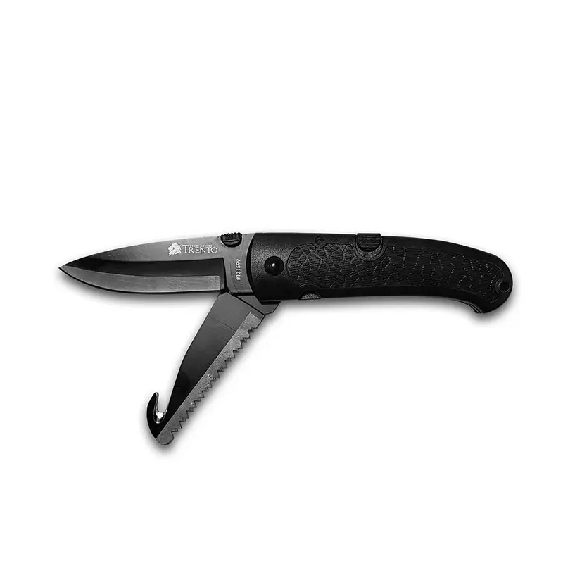 Cuchillo Trento Fisherman 2 Blades - Navaja de Pesca con Doble Hoja Profesional