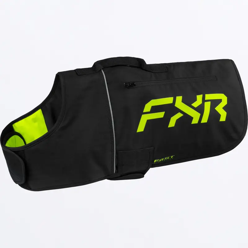 CX DOG COAT 24-BLACK/HI VIS