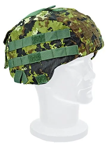 DEFCON 5 Funda Casco Militar Camuflaje Vegetato Italiano Rip-Stop Talla Única